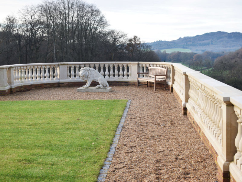 Rockwood cast stone Balustrade