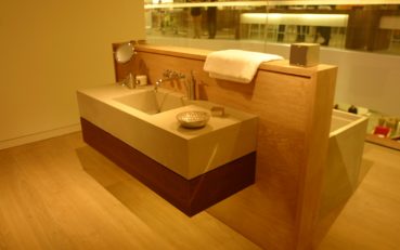 bespoke concrete sink
