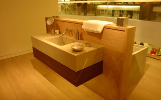 bespoke concrete sink
