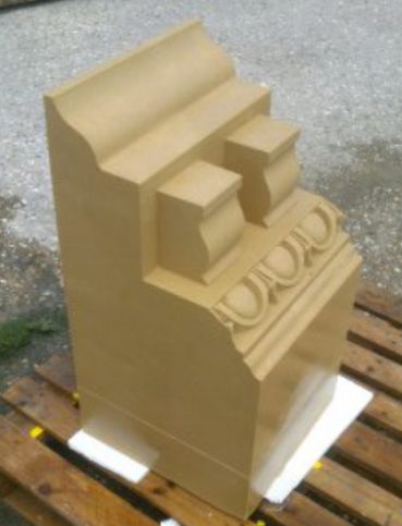 Hove cast stone Cornice