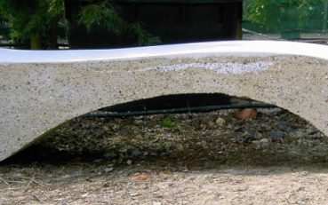 Shoreham concrete Bench