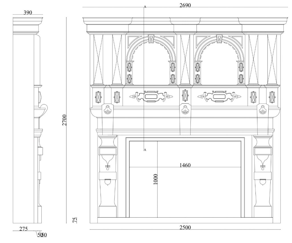 Stone Fireplace Surround | Bespoke Stone Projects
