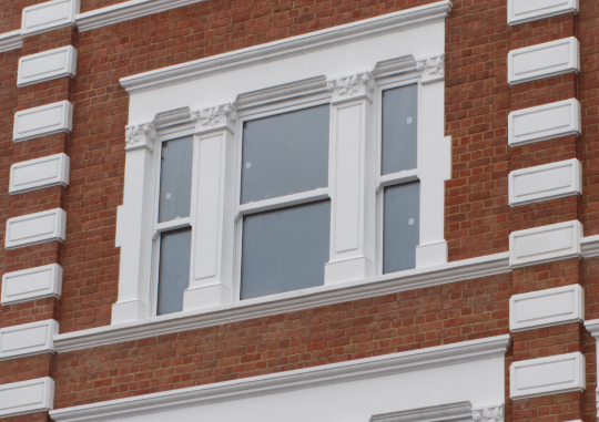 Wimbledon high street cast stone window cills